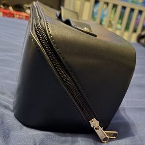 Elegant Black Toiletry Bag